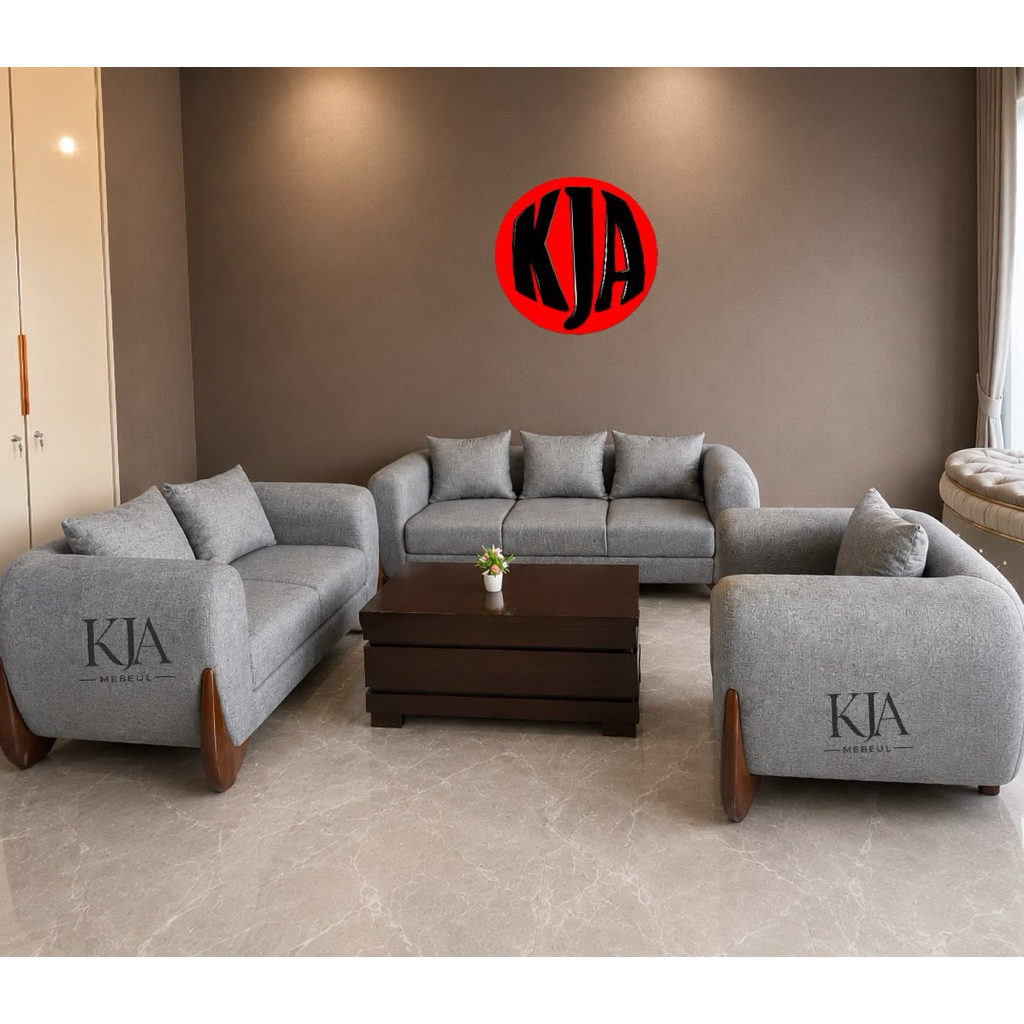 KJA SOFA BAPAU 321 JUMBO CANVAS
