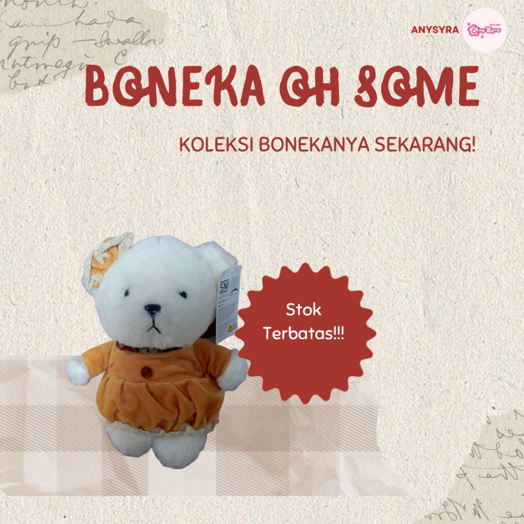 Boneka Mesin OH SOME