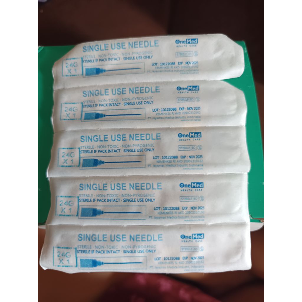 (ECER) OneMed DISPOSABLE NEEDLE 1cc