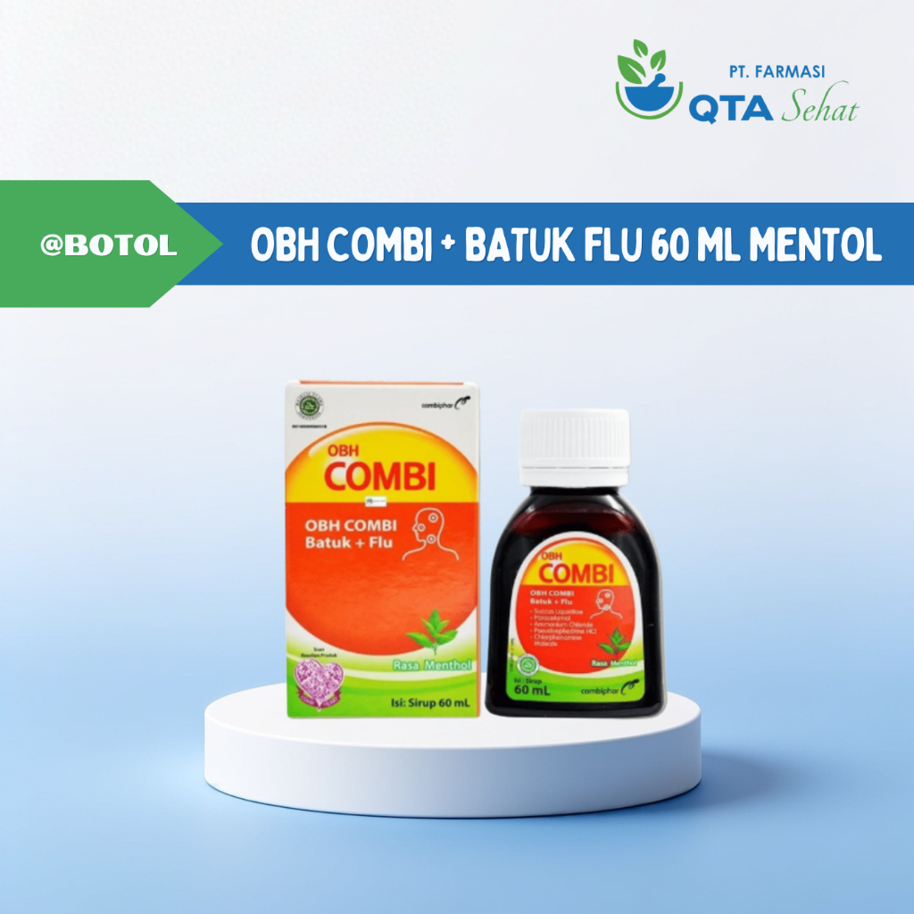 OBH Combi Batuk Flu Menthol 60 ml
