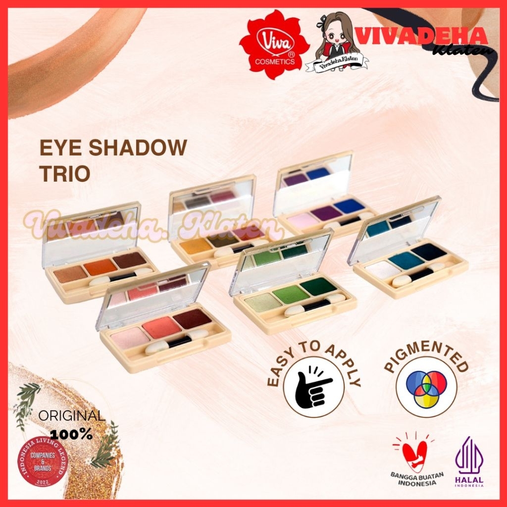 Viva Queen Eye Shadow Trio