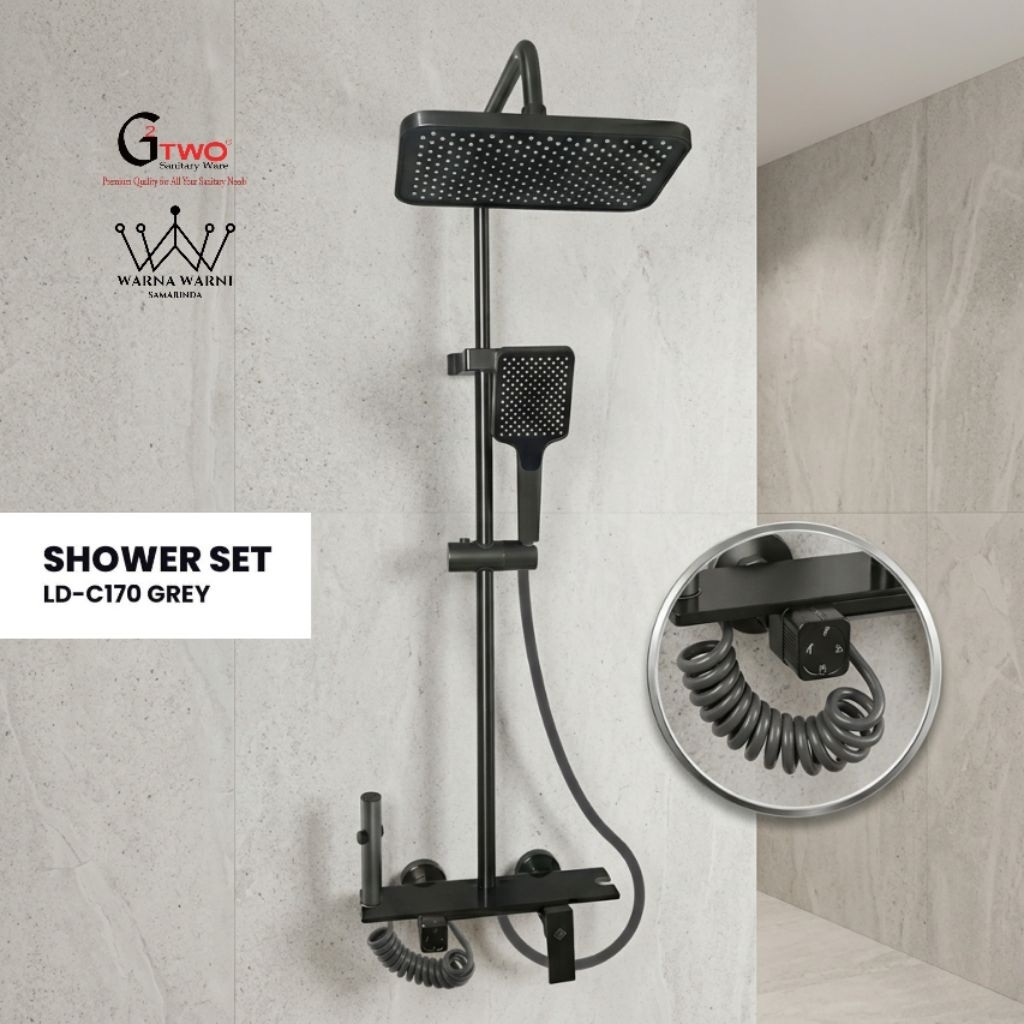 Shower Kolom GTWO C170 Grey
