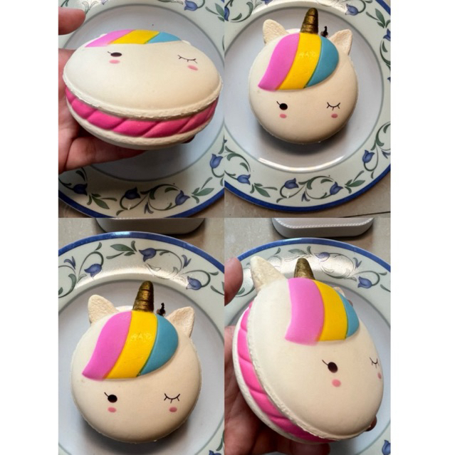 Squishy Macaron Unicorn (baca desk)