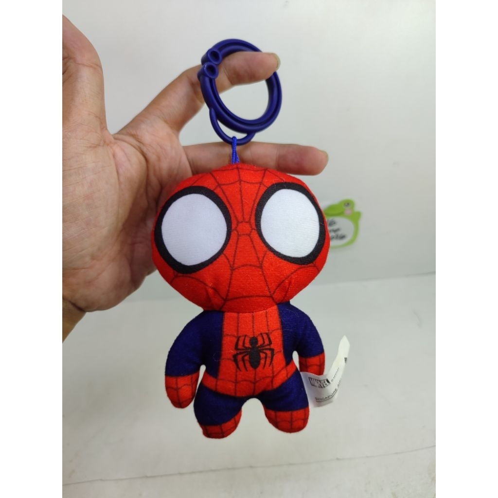 boneka spiderman mini keychain Spider-Man