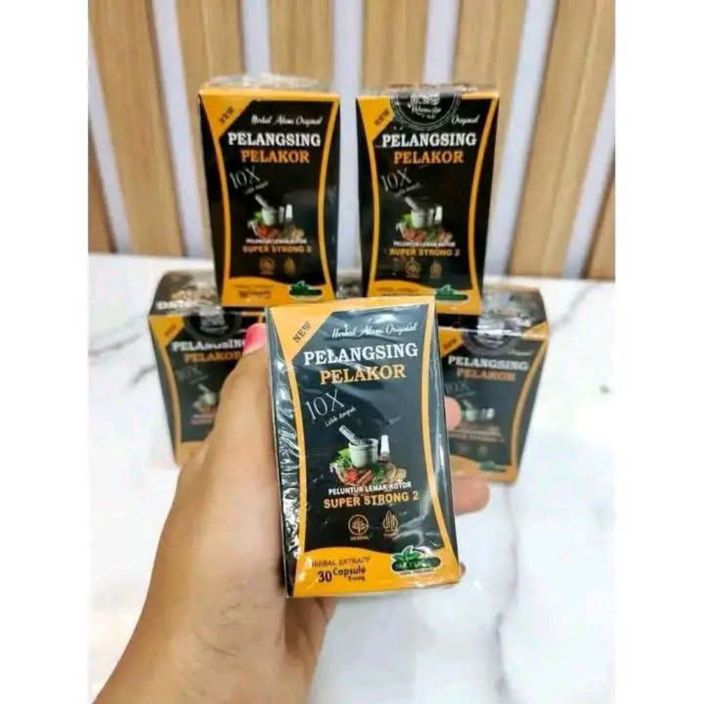30 Kapsul - Pelangsing Pelakor original