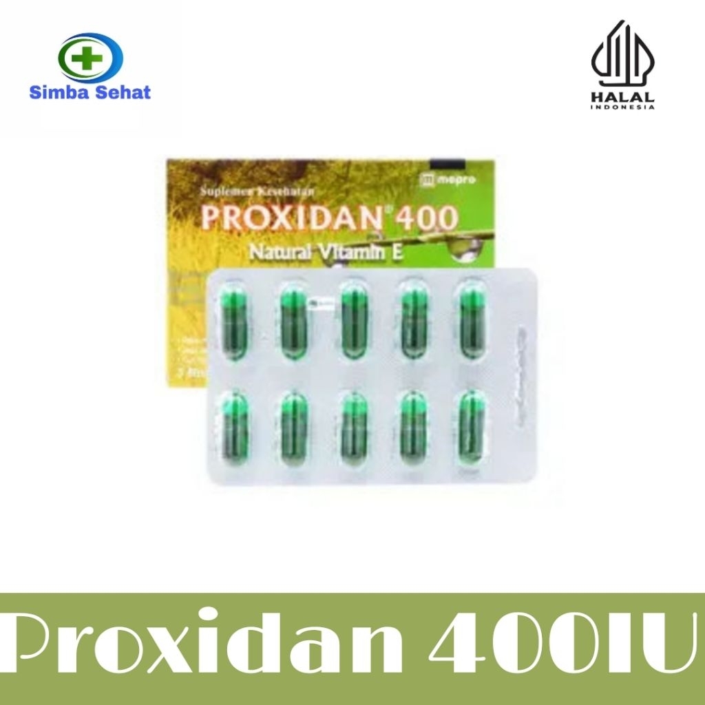 Proxidan 400IU (natural vitamen E)
