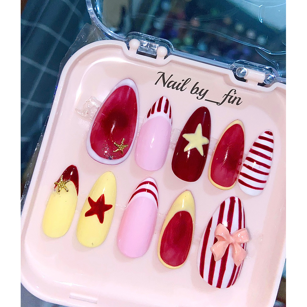 press on nails murah