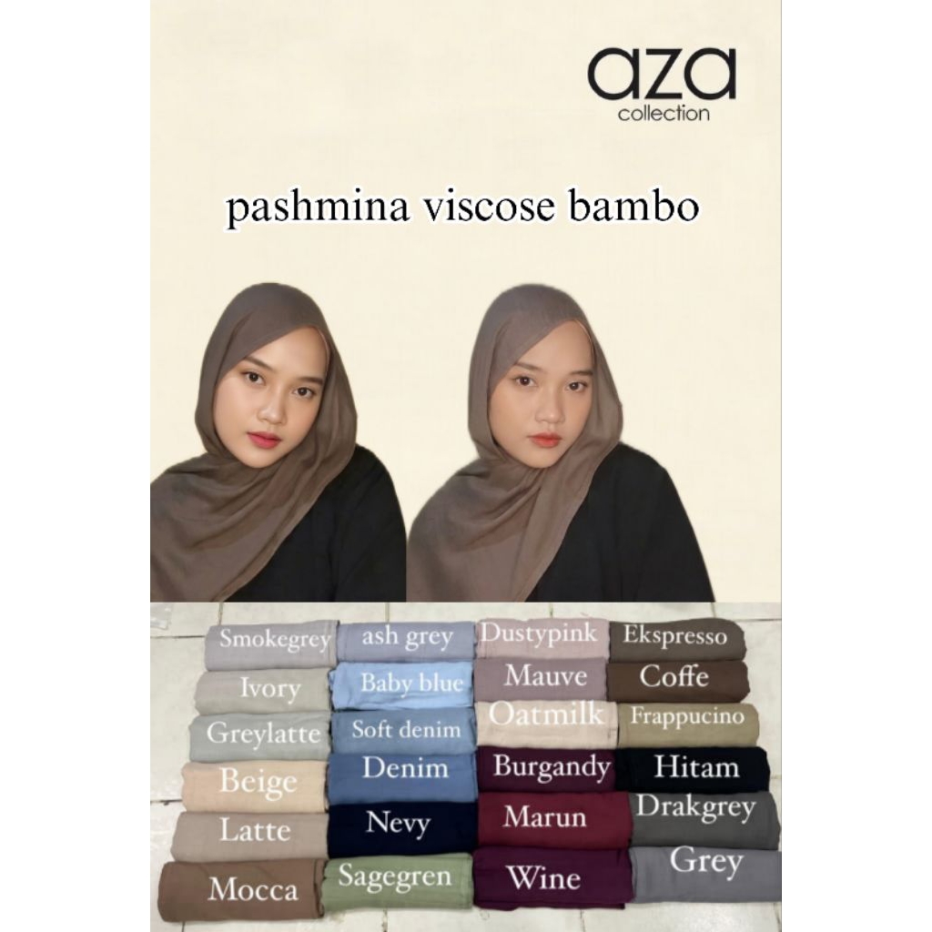 pashmina viscose bambo | free pouch
