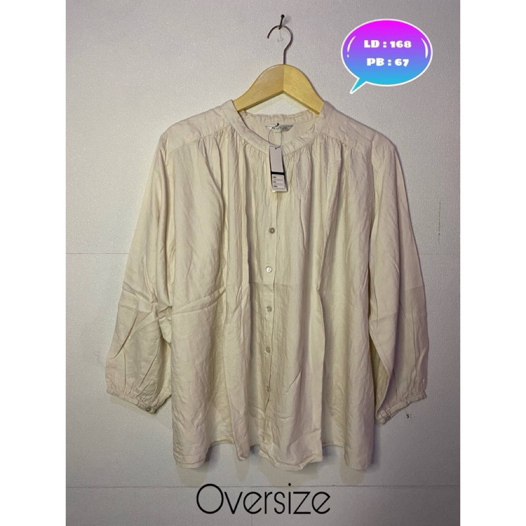 preloved baju blouse oversize