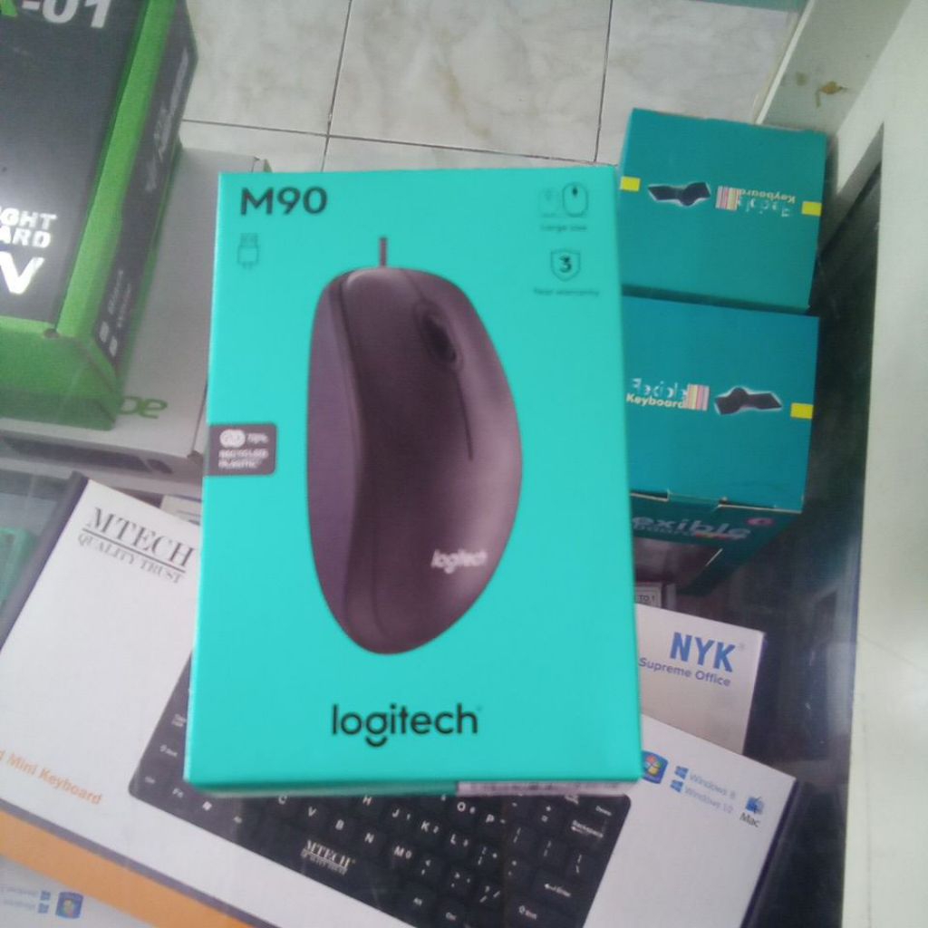 mouse usb kabel logitech M90