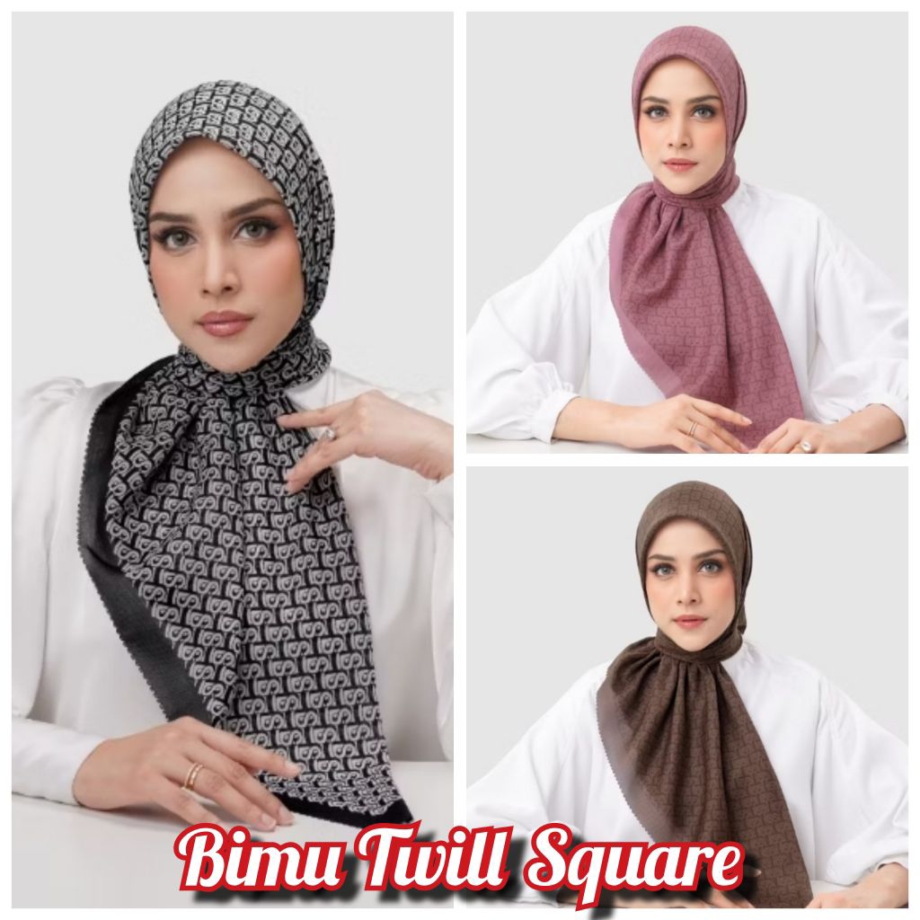 BUTTONSCARVES BIMU TWILL SQUARE