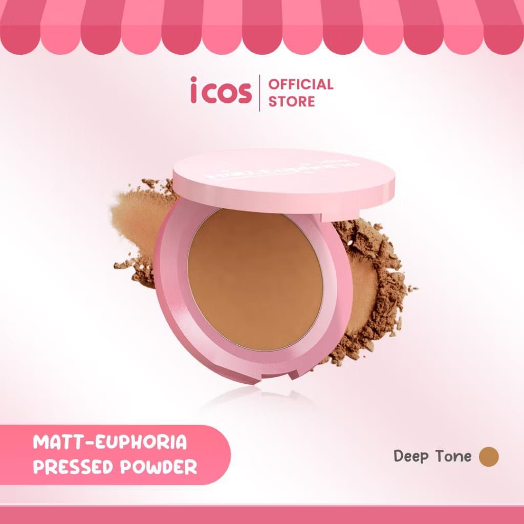 Matt-Euphoria Pressed Powder Deep Tone