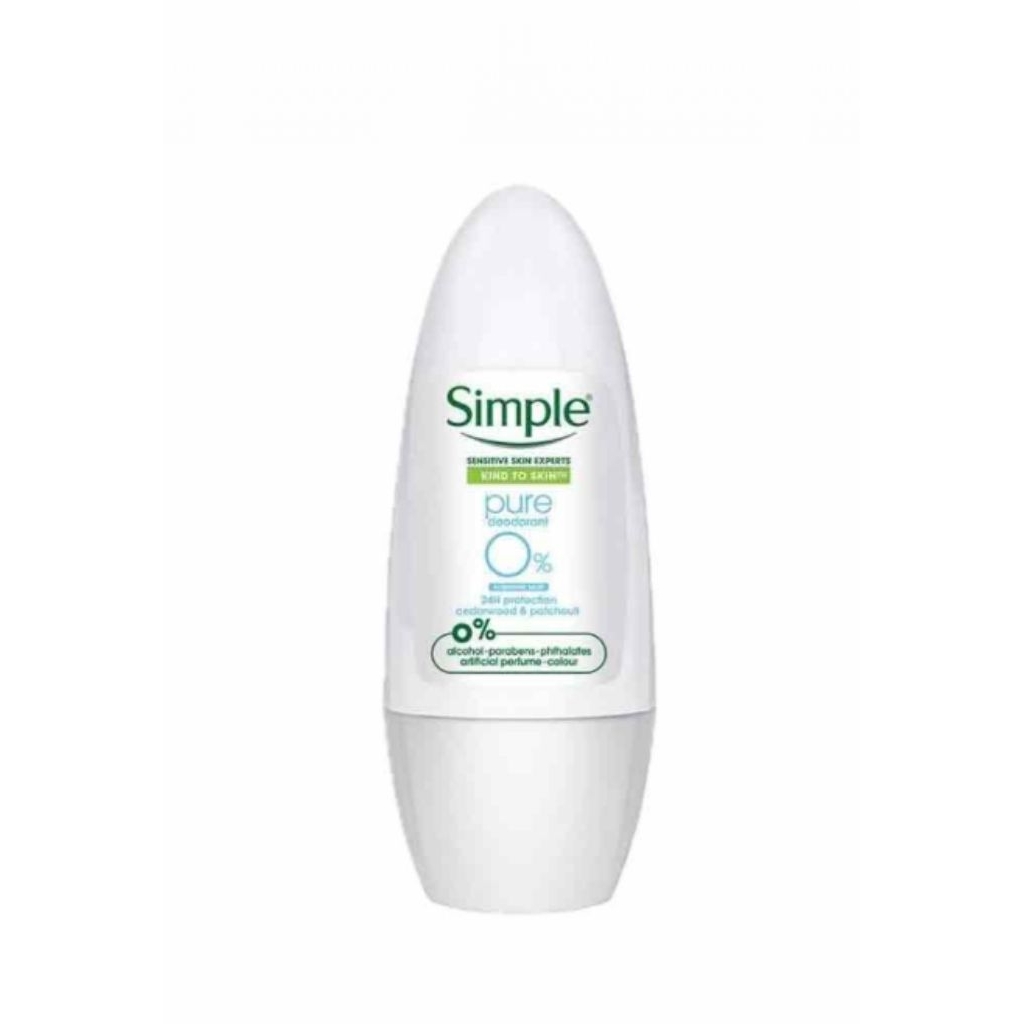 Simple Deodorant Roll On Pure 45 ml