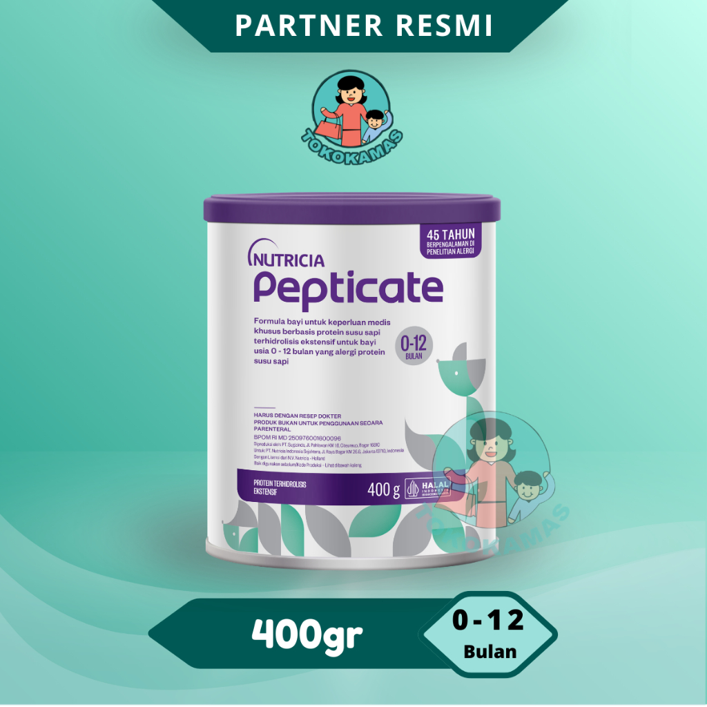 Pepticate 400gr - Kemasan Baru