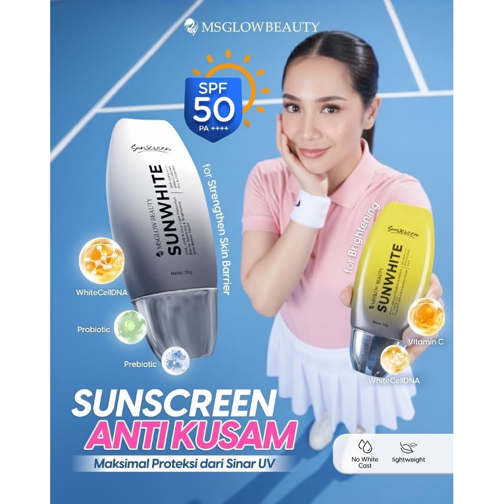 Sunwhite Sunscreen Ms Glow
