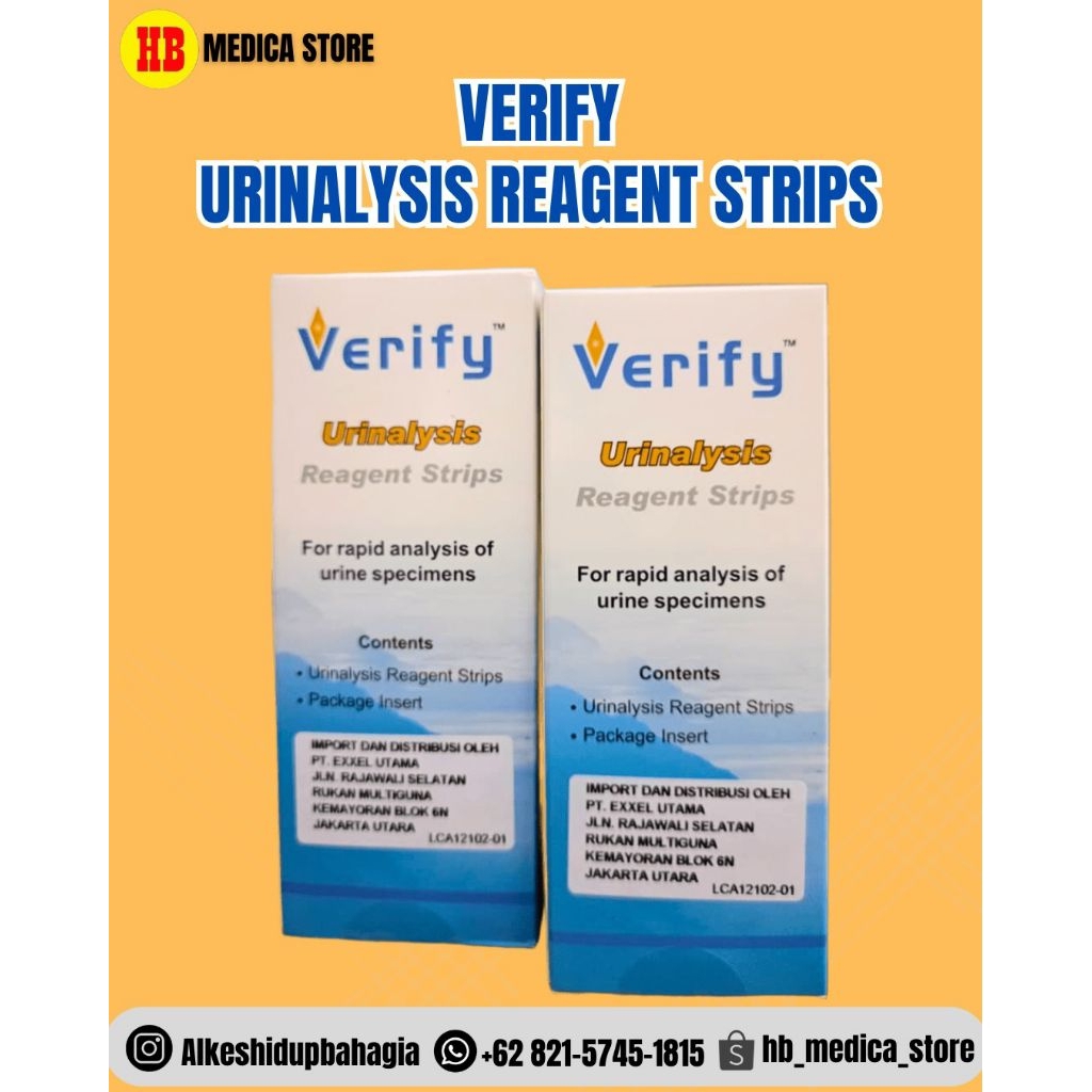 VERIFY URINALYSIS-REAGENT STRIPS-10 PARAMETER