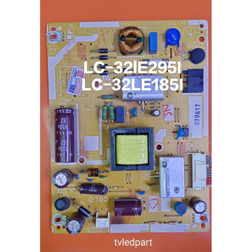 power suplly psu sharp 32le295i 32le185i