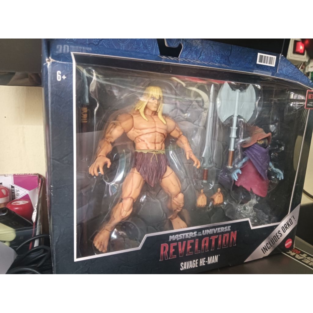 action figure 1set Heman master & Macan MISB new
