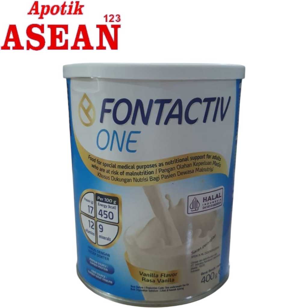 FONTACTIV ONE RASA VANILLA FLAVOUR 400GR