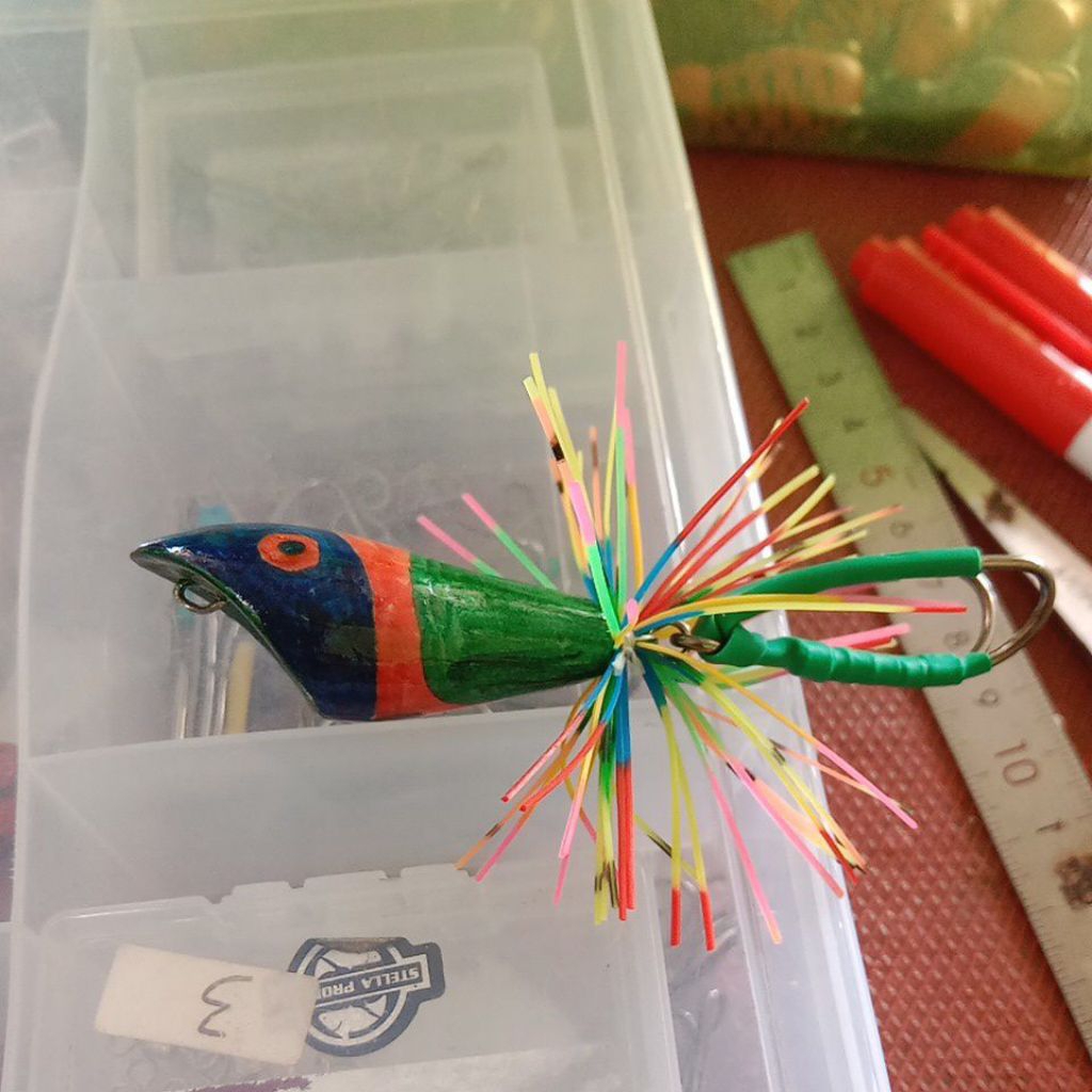 jumpfrogh 4,5cm umpan vasting toman dan gabus