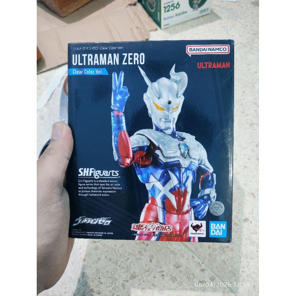 Shf Ultraman Zero Clear Color Version limited