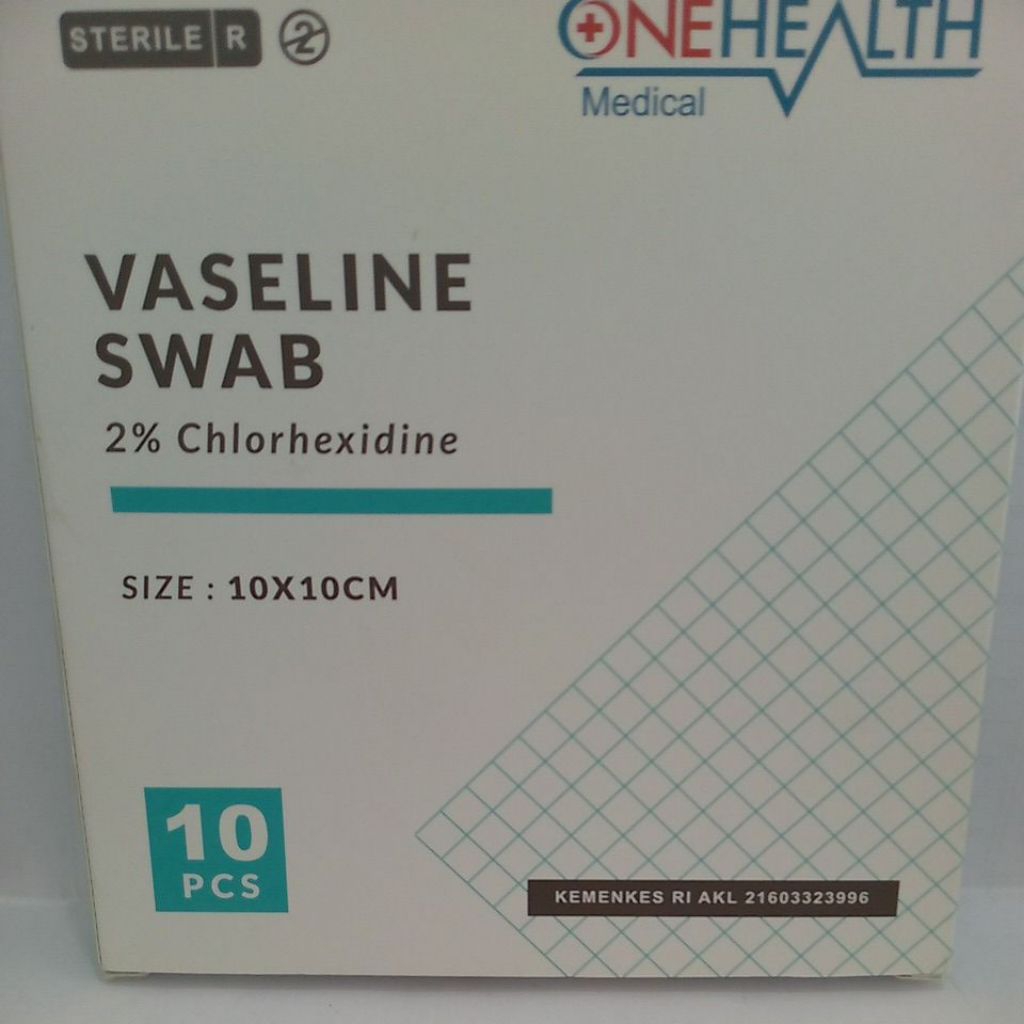 Vaseline swab 10x10