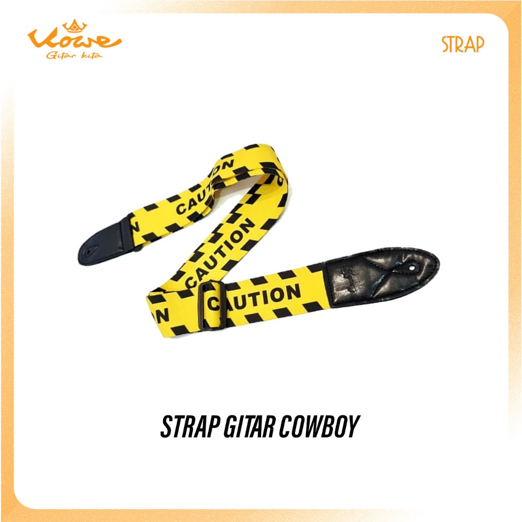 Sabuk Gitar Strap Cowboy