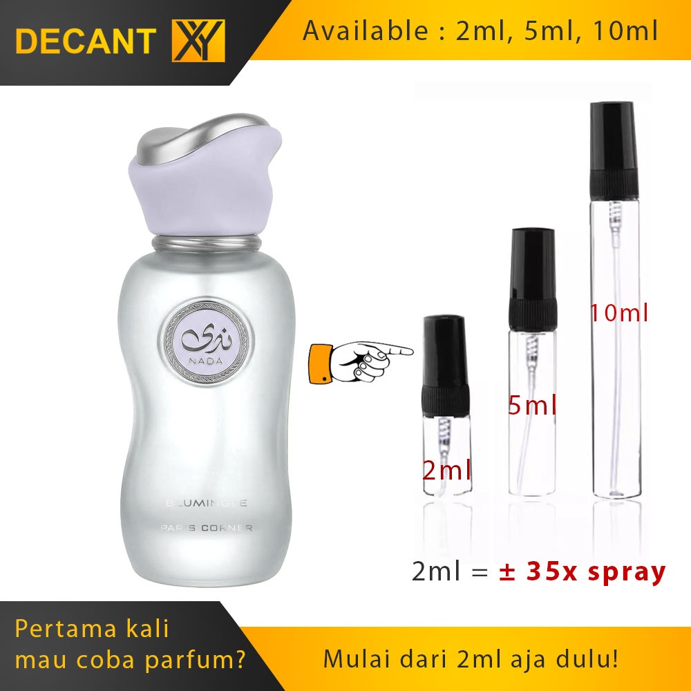 Decant Paris Corner Nada Blumingle 2ml 5ml 10ml