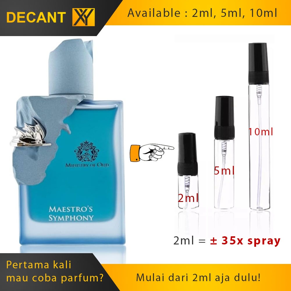 Decant Paris Corner Maestro's Symphony 2ml 5ml 10ml