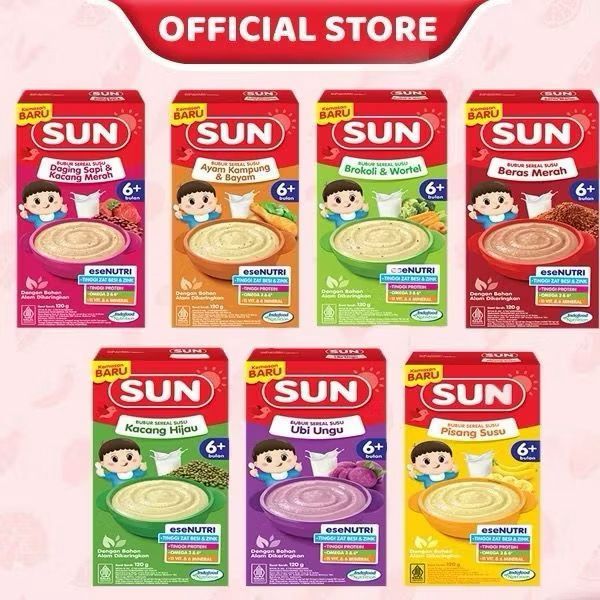 SUN BUBUR Cereal Susu 120 Gr