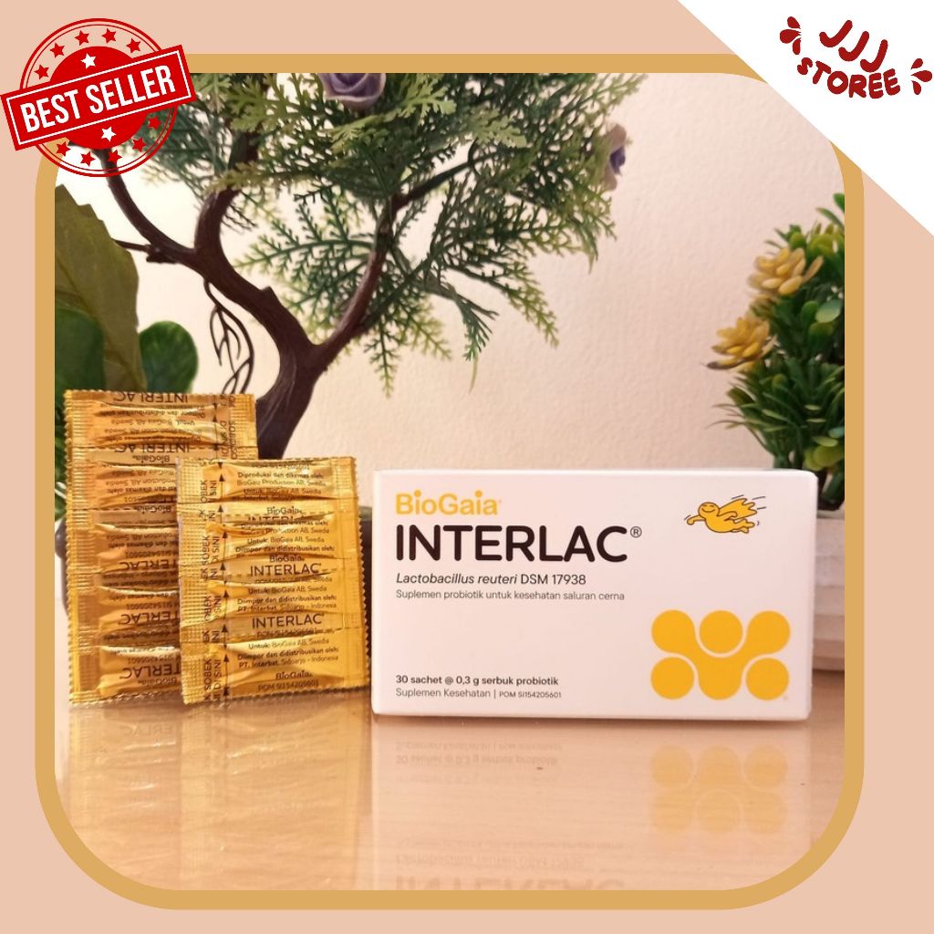 Interlac Sachet  1 PACK ISI 30 / Interlac Sachet Probiotic