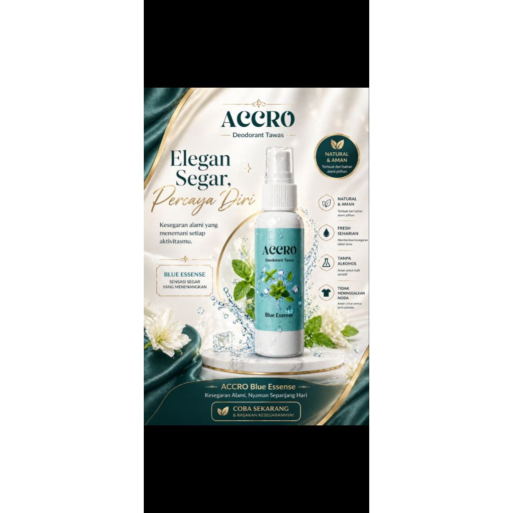 ACCRO MAGIC DEODORANT BLUE ESSENCE