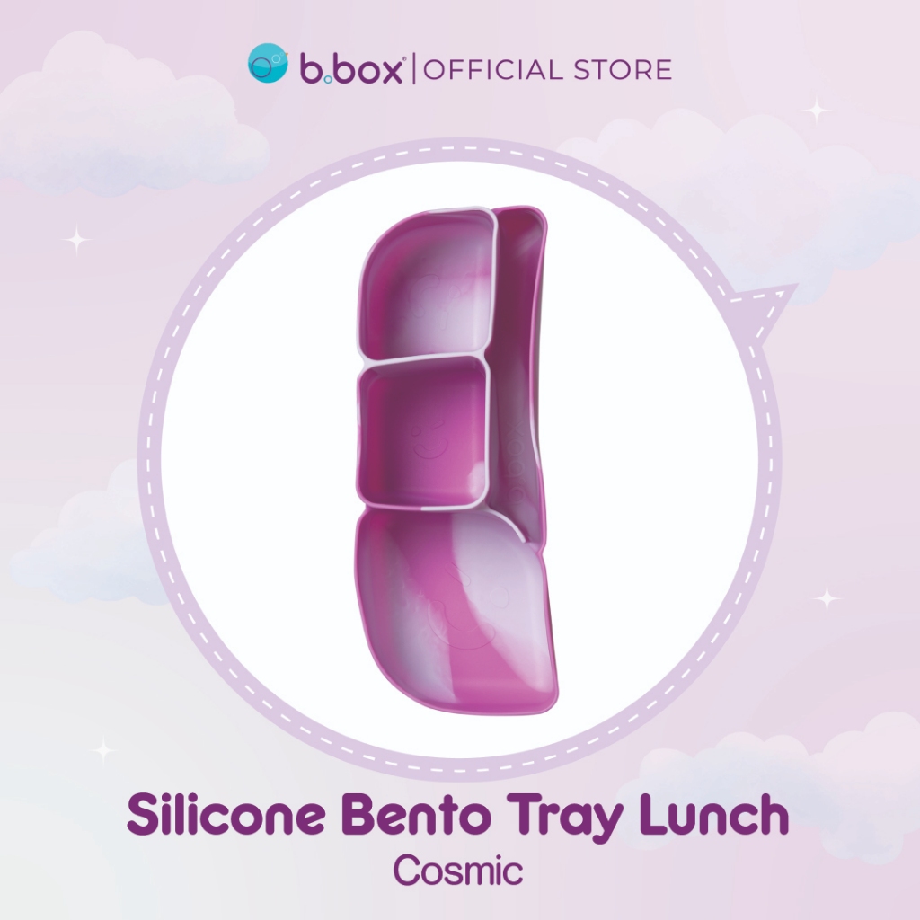 b.box Silicone Bento Tray Lunch