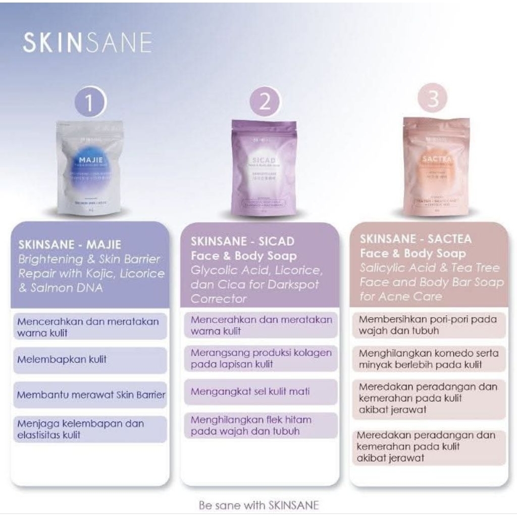 SKINSANE face & Body Bar Soap