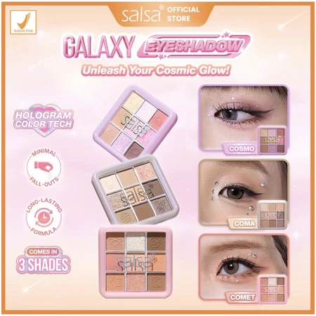 SALSA | Eyeshadow Pallets | Colour Pallets Galaxy Series|