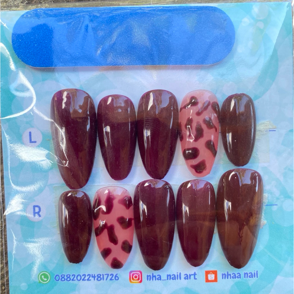 pres on nails