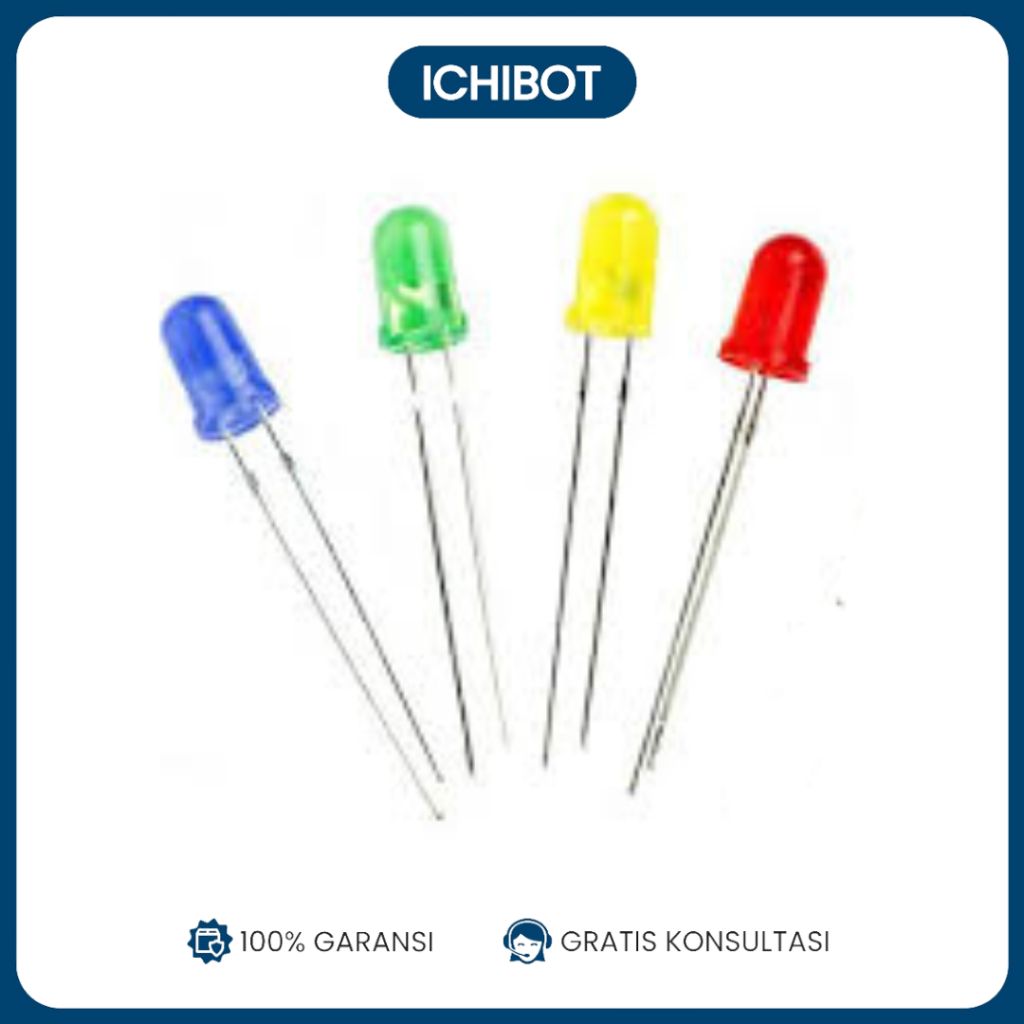 (10pcs) LED 5mm Diffused Round - colour led Diffused
