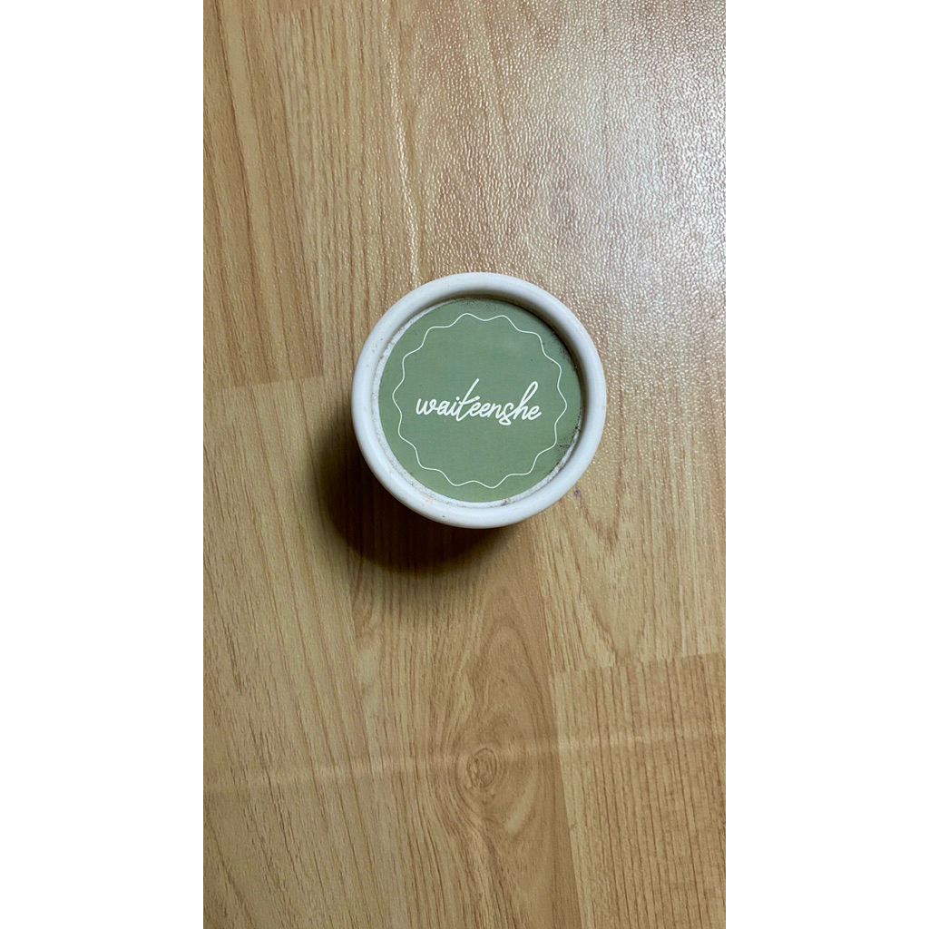 Body scrub waiteenshe vanilla