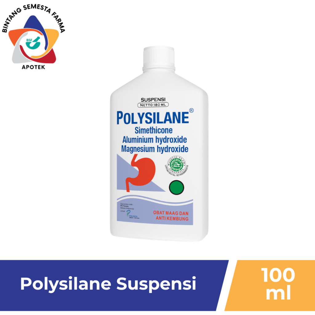 POLYSILANE SIRUP 1 BOTOL @ 100 ML