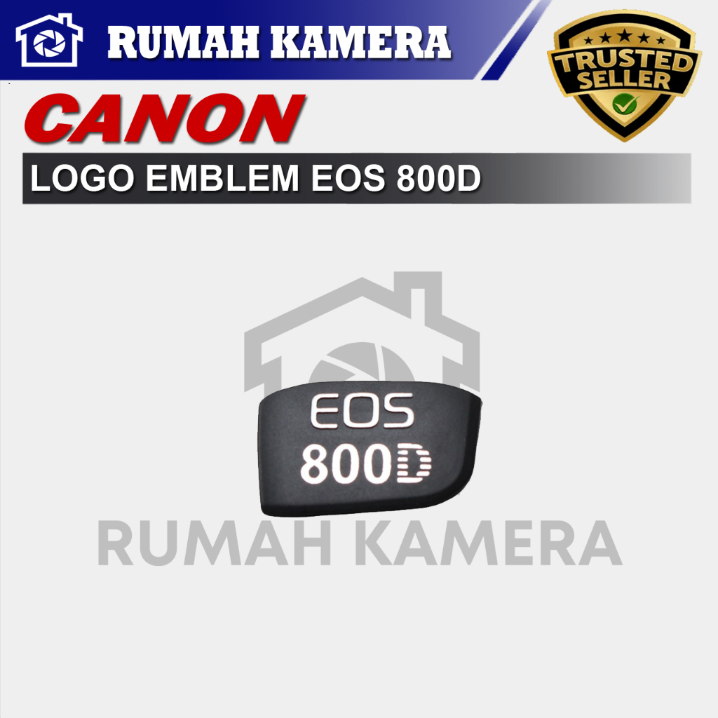 Logo Emblem Nameplate Canon EOS 800D