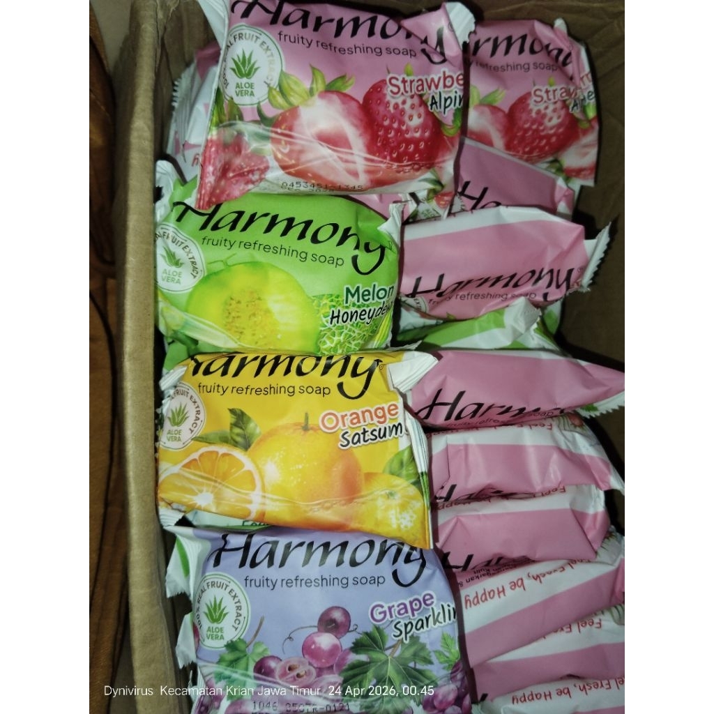 Sabun Mandi Harmony 70gr - (isi 4)