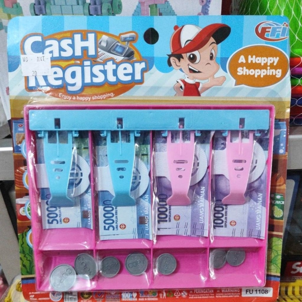 Mainan kasir register murah bisa COD