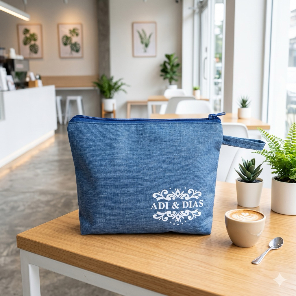 POUCH DENIM WATERPROF