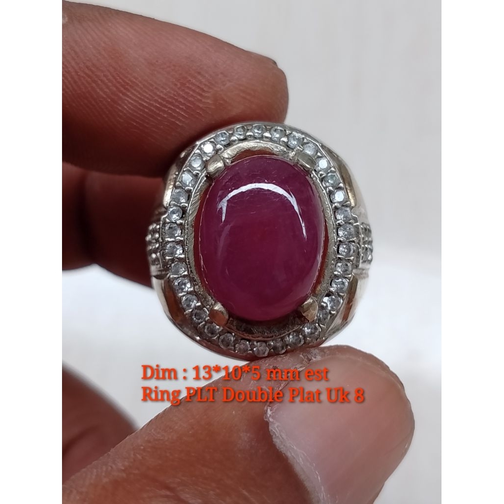 PA 24 - Batu Permata Natural Ruby ( 3 )