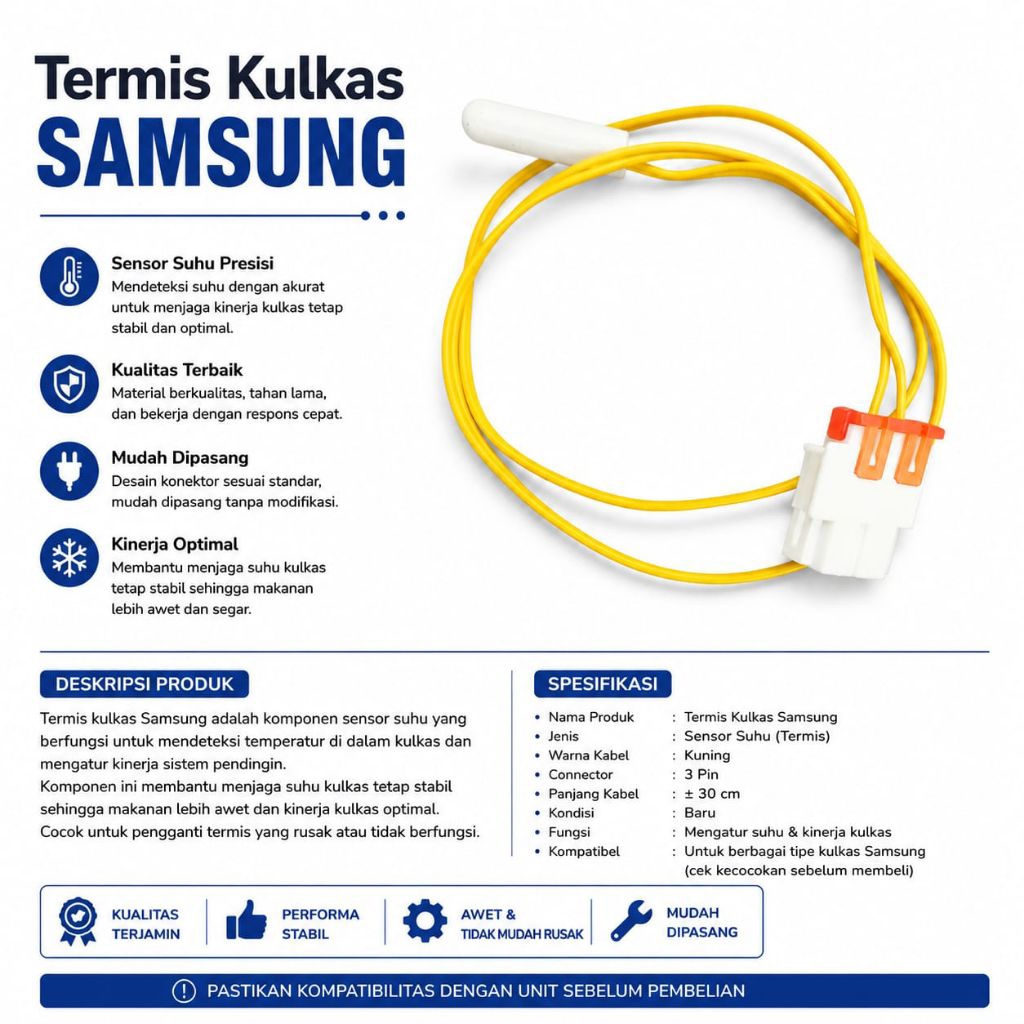 TERMIS KULKAS SAMSUNG 2 PINTU