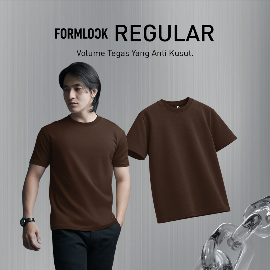 No Void Minds FORMLOCK Regular T-Shirt | Umber