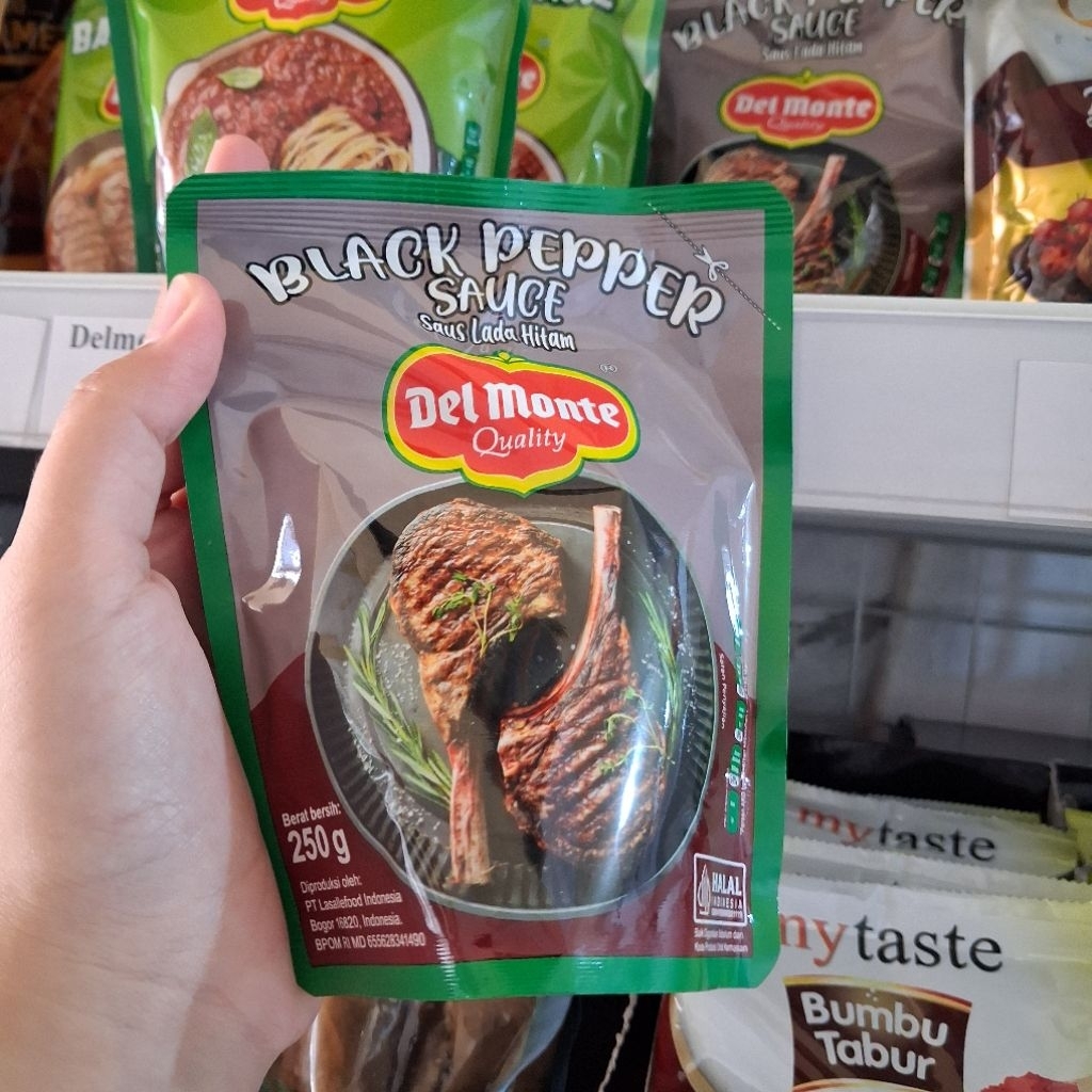 Delmonte Saus Blackpepper 250g