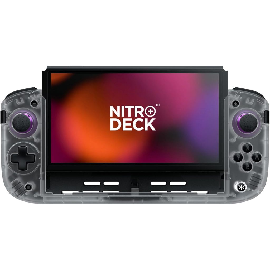 CRKD Nitro Deck+ Handheld Pro Controller for Nintendo Switch & OLED Model - TV Dockable -