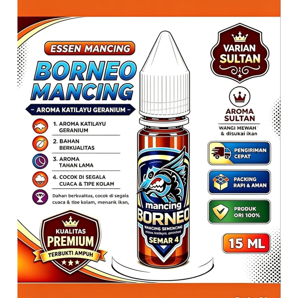 Essen High Premium Semar 4 katilayu, geranium