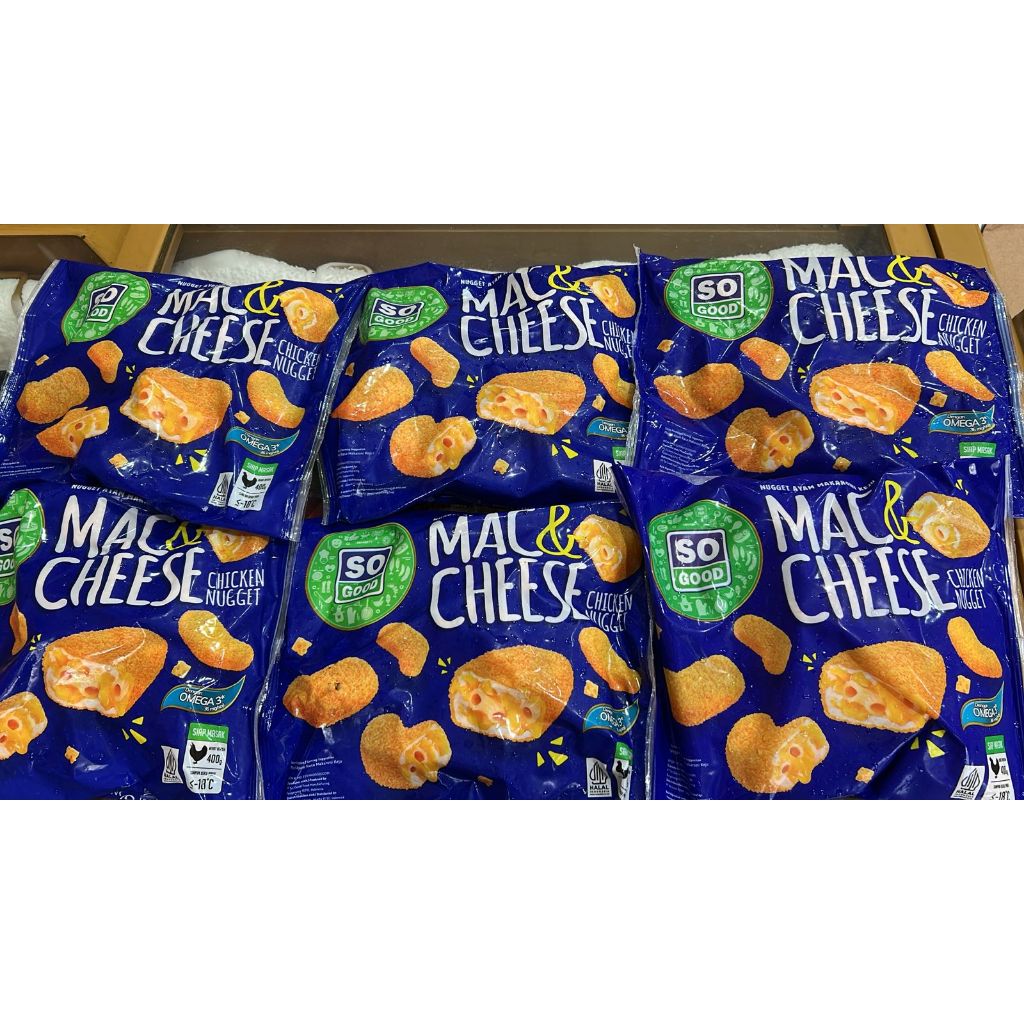 chicken nugget mac & cheese 400 gr